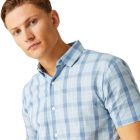 Regatta Denmoor Férfi pamut ing kék