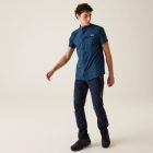 Regatta TravPackAwySSShrt Férfi ing kék