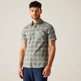 Regatta Begarno Férfi gyorsan száradó ing zöld