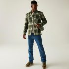 Regatta Spennith Shacket Férfi ing polár béléssel zöld