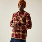 Regatta Spennith Shacket Férfi ing polár béléssel bordó