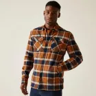 Regatta Spennith Shacket Férfi ing polár béléssel barna