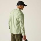 Regatta Anti InsctTrvlL/S Férfi gyorsan száradó ing zöld