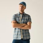 Regatta TravelLghtS/SShrt Férfi gyorsan száradó ing kék