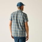 Regatta TravelLghtS/SShrt Férfi gyorsan száradó ing kék