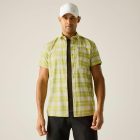 Regatta TravelLghtS/SShrt Férfi gyorsan száradó ing zöld