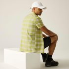 Regatta TravelLghtS/SShrt Férfi gyorsan száradó ing zöld