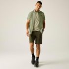 Regatta TravelLghtS/SShrt Férfi gyorsan száradó ing zöld