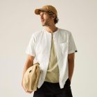 Regatta Lovrey Shirt Férfi pamut len ing fehér