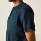 Regatta Lovrey Shirt Férfi pamut len ing kék