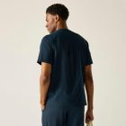 Regatta Lovrey Shirt Férfi pamut len ing kék