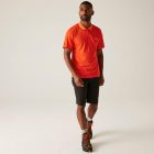 Regatta Maverik V férfi póló narancs