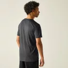 Regatta Fingal Edition férfi gyorsan száradó póló fekete
