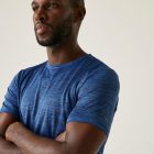 Regatta Fingal Edition férfi gyorsan száradó póló kék