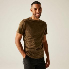 Regatta Fingal Edition férfi gyorsan száradó póló barna