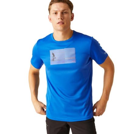 Regatta FingalSlogan III Technikai póló kék