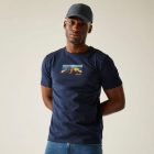 Regatta Cline IX Férfi póló kék