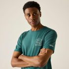 Regatta Cline IX Férfi póló zöld