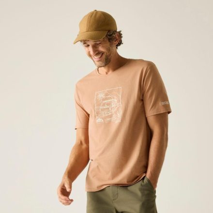 Regatta Cline IX Férfi póló barna