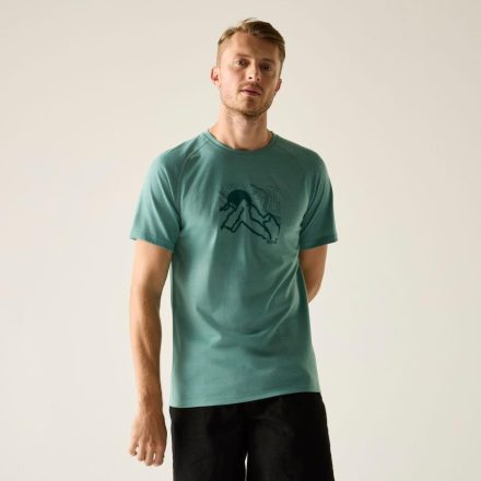 Regatta Escade Férfi merinó póló kék