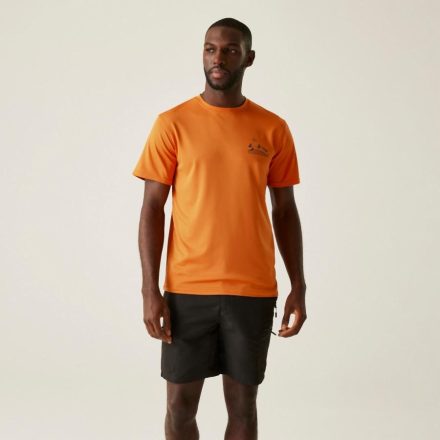 Regatta Fingal IX Férfi gyorsan száradó póló narancs