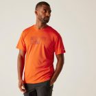 Regatta Fingal IX Férfi gyorsan száradó póló narancs