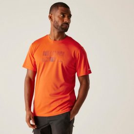Regatta Fingal IX Férfi gyorsan száradó póló narancs