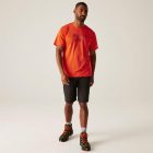 Regatta Fingal IX Férfi gyorsan száradó póló narancs