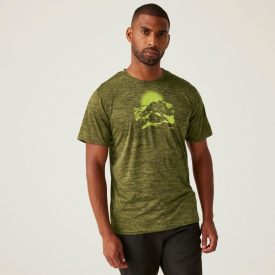 Regatta Fingal IX Férfi gyorsan száradó póló zöld