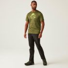 Regatta Fingal IX Férfi gyorsan száradó póló zöld