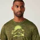 Regatta Fingal IX Férfi gyorsan száradó póló zöld