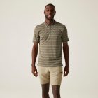 Regatta Kildra Férfi galléros póló zöld