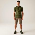 Regatta Kildra Férfi galléros póló fekete