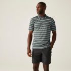 Regatta Kildra Férfi galléros póló zöld