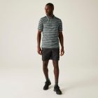 Regatta Kildra Férfi galléros póló zöld