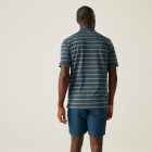 Regatta Kildra Férfi galléros póló zöld