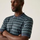 Regatta Kildra Férfi galléros póló zöld