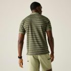 Regatta Kildra Férfi galléros póló zöld