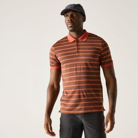 Regatta Kildra Férfi galléros póló narancs