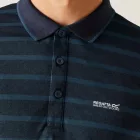 Regatta Kildra Férfi galléros póló kék
