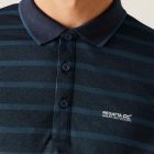 Regatta Kildra Férfi galléros póló kék