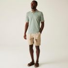 Regatta Adryan Polo Férfi pamut piké póló zöld