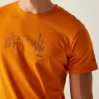 Regatta Breezed V Férfi pamut póló narancs