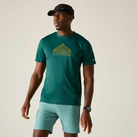 Regatta Fingal Férfi póló zöld