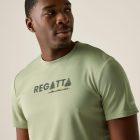 Regatta Fingal Férfi póló zöld