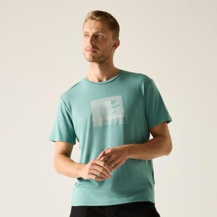 Regatta Fingal Stretch Férfi póló kék