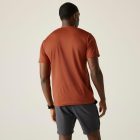 Regatta Fingal Slogan Férfi póló narancs