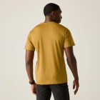 Regatta Fingal Slogan Férfi póló barna