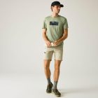 Regatta Fingal Slogan Férfi póló zöld