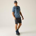 Regatta Fingal Slogan Férfi póló kék